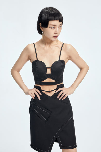 TINY IN Women's Cut-Out Camisole Top-BAKU