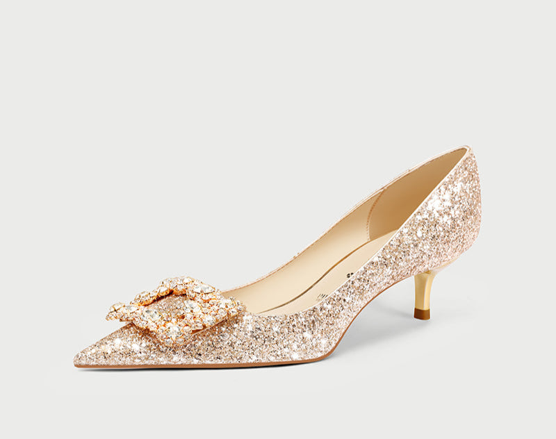 pjjuu  hexiu wedding high heels engagement shoes - TEN