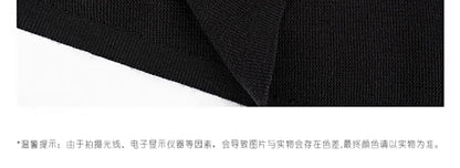 HECO Chinese Versatile Beveled Side Buckle V-Neck Knit Top - BREA.