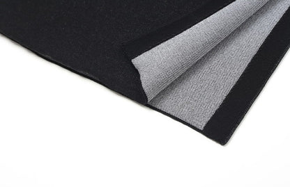 ZHUCHONGYUN Round Opening Jacquard Close-up Sleeveless Dress-GIN.