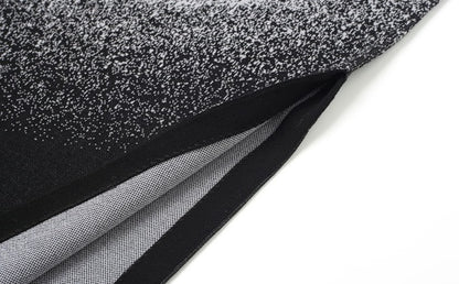 ZHUCHONGYUN Round Opening Jacquard Close-up Sleeveless Dress-GIN.