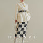 Huanzi custom-made Australian wool hand-sewn double-sided autumn winter short coat - Sakka