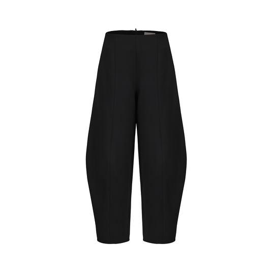 ATELIER MISS LU Artistic Scimitar Silhouette Casual Loose Pants - CHANTS