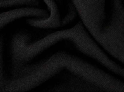 HECO Chinese Slimming Waist Linen Knit Breathable Crew Neck T-Shirt - INDIGO.