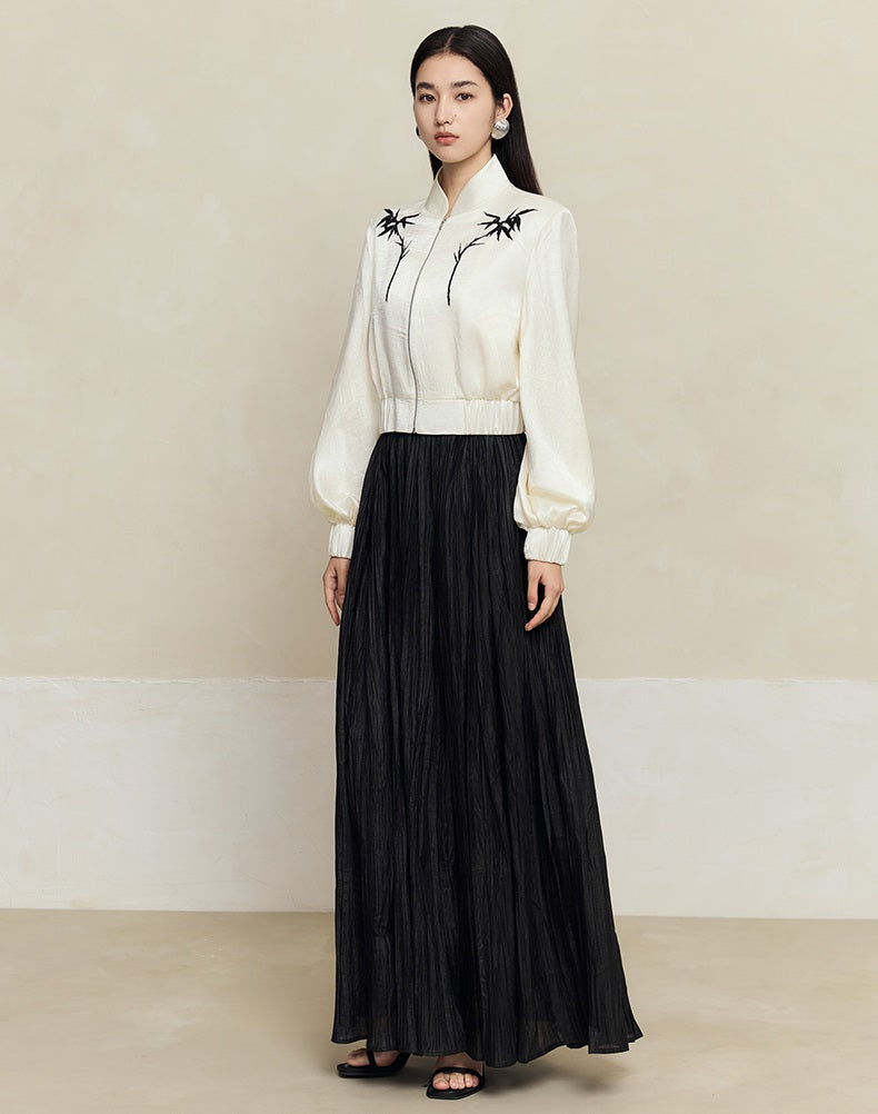 HECO 100% Acetate Long Sleeve Jacket Women - kyle.