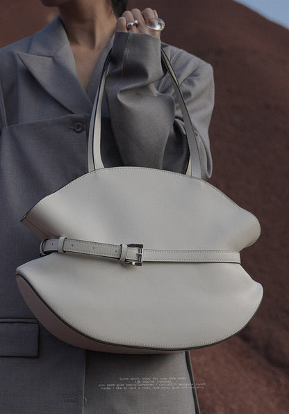 IUBALLET Sleek Shoulder Leather Bag- RUSH.