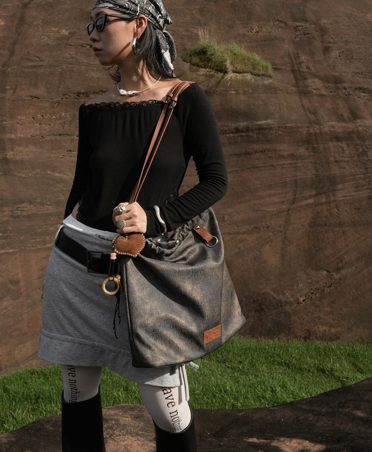 IUBALLET Wild Breeze New Woven Bucket Bag- PATRA.