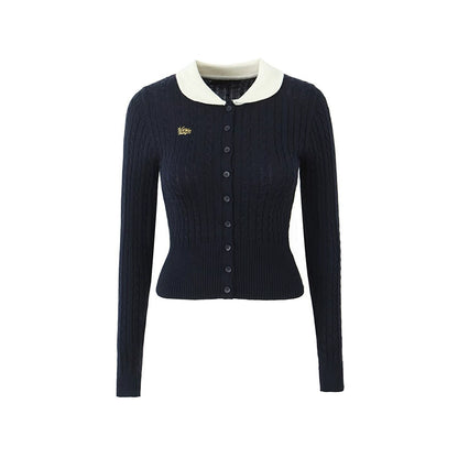 le palais vintage slim long sleeve sweater-BEA.