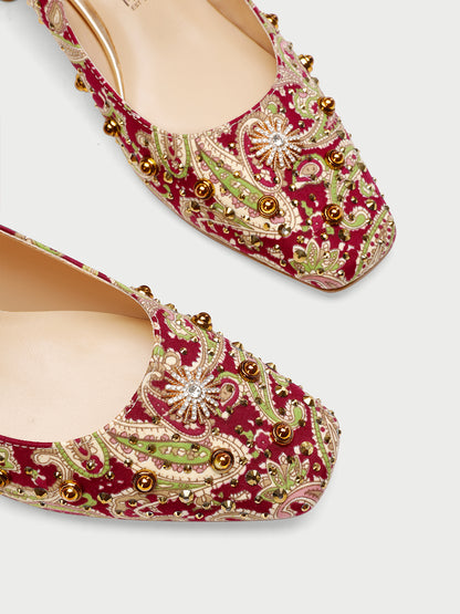 pjjuu chinese style mary jane new bride women's high heels - NEED