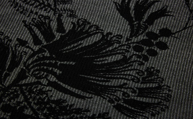 ZHUCHONGYUN Jacquard Chinese crewneck dress-OAR.