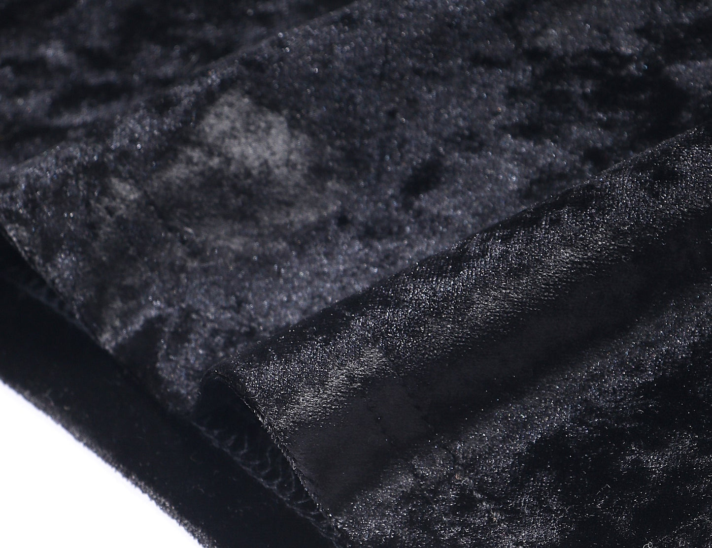 WANGXO | Soft Velvet 3-Yarn Stitching Pleated Slim-Fit Knitted Dress- LENA.