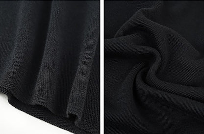 HECO Shoulder Sleeveless Oblique Hem Top - SABO.