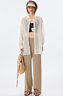 ANNASPEAK  light and cool jacket trousers high-end set-MAC.