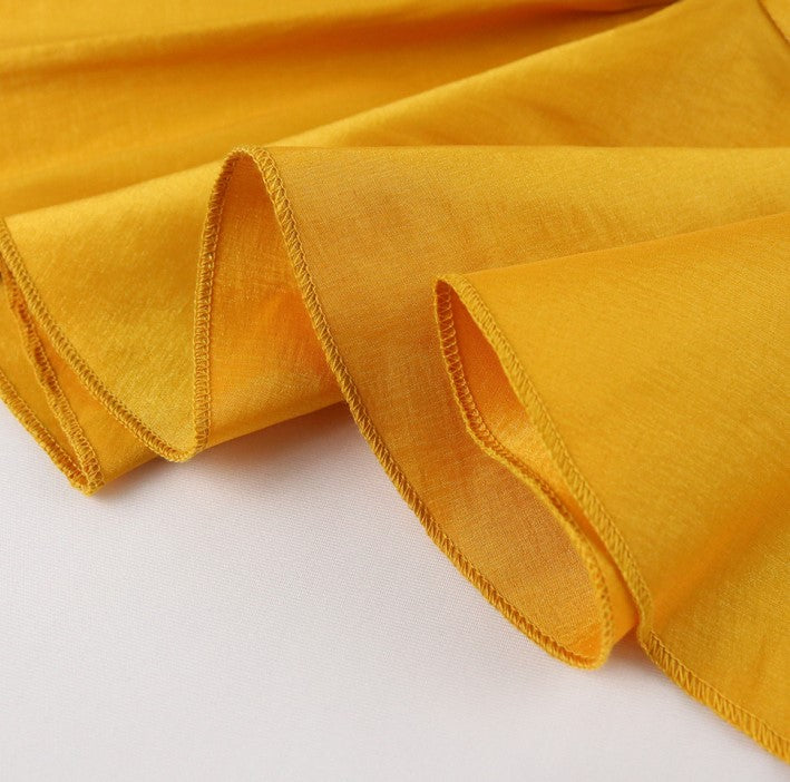 DOLLY Elegant Velvet Crew Neck Long Sleeve Ruffle Long Banquet Dress-PELKA