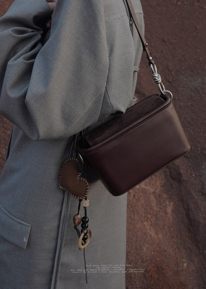 IUBALLET Retro Small Leather Box Bag - SWADE.