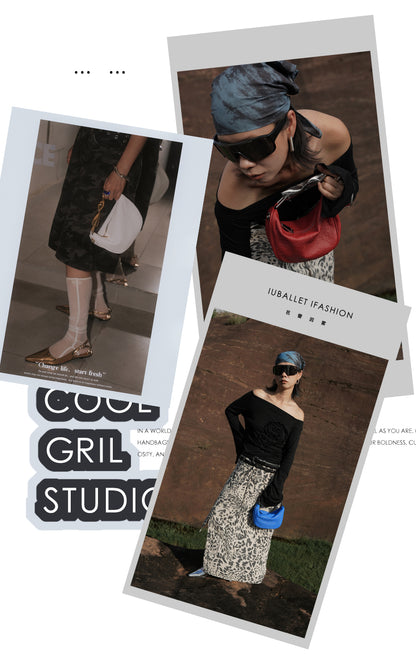 IUBALLET Quantum Gravity Metal Tote Futuristic Crossbody Bag - GUILT.