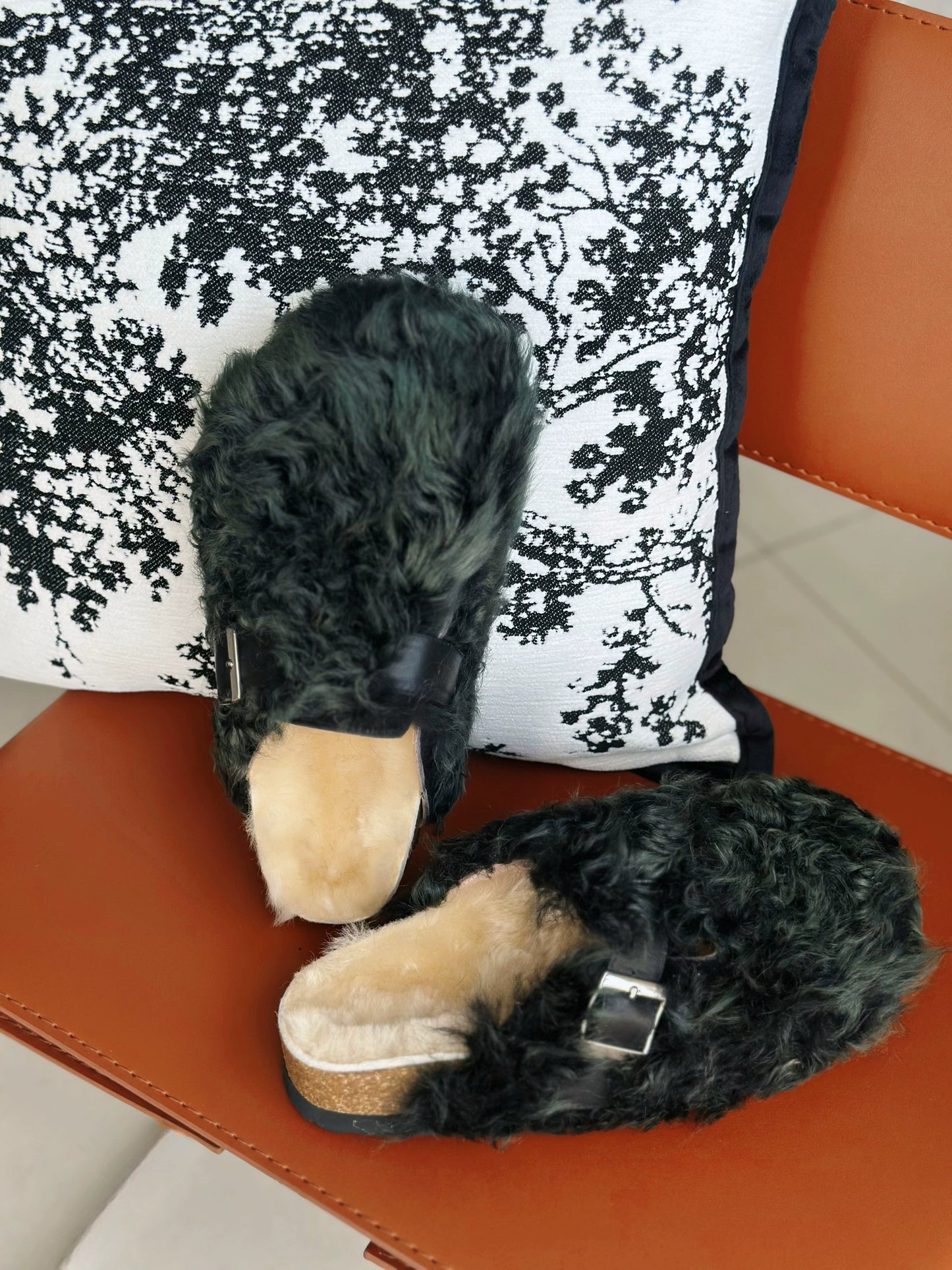 B-FEI autumn and winter flat toe slippers-MAX.