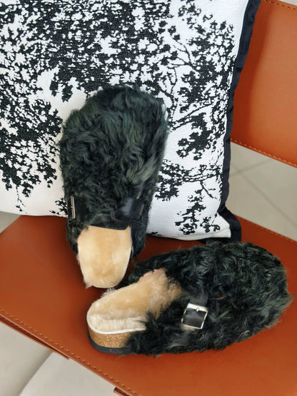 B-FEI autumn and winter flat toe slippers-MAX.