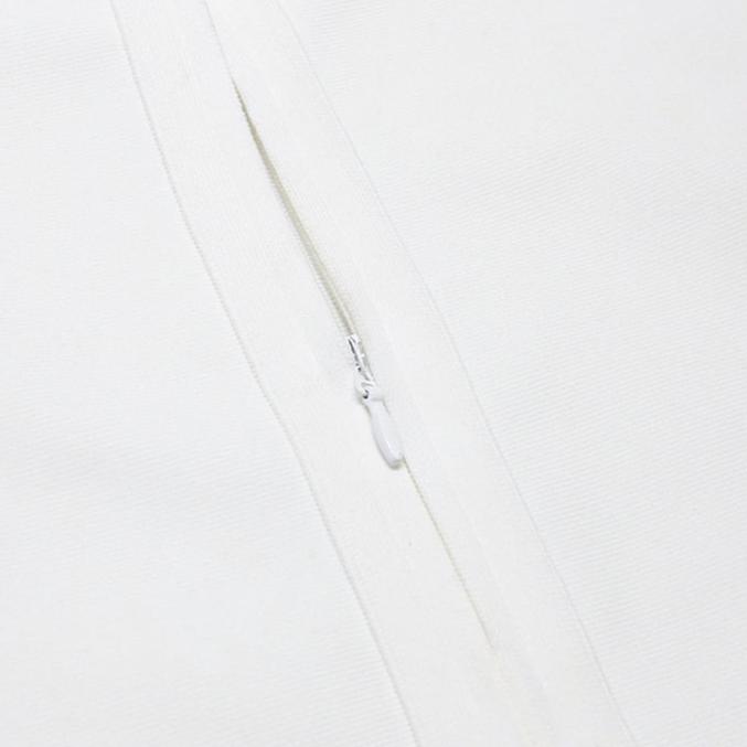 DOLLY High End Black and Brown V-Neck Sleeveless Bandage Midi Date Dress-MO