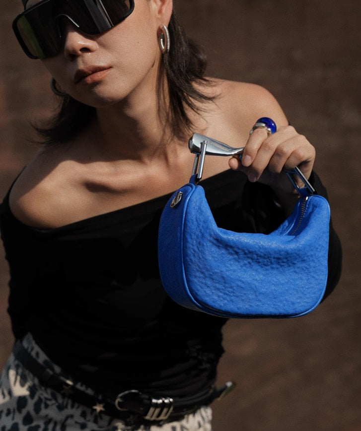 IUBALLET Quantum Gravity Metal Tote Futuristic Crossbody Bag - GUILT.