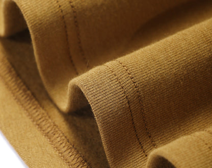 WANGXO | Knitted Fabric Sculptural Pleats Overlapping V-Neck Slim A-Hem Dress-NORA.