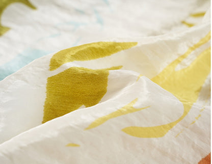 COMME MOI Lv Yan designer summer women's loose casual resort style printed shorts - CHARLOTTE.