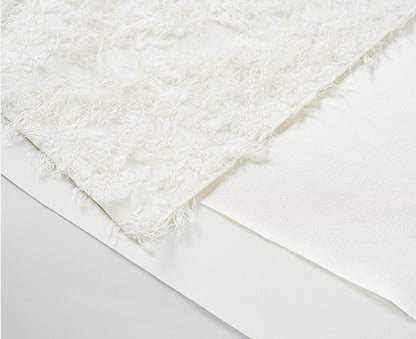 COMME MOI Lv Yan designer summer new women's satin panel asymmetrical straight skirt - MESSIAH.