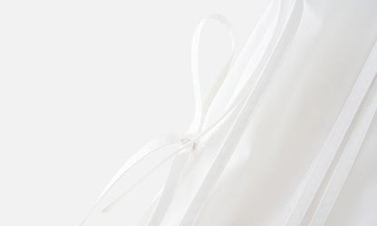 ZHUCHONGYUN Chinese diagonal strap long-sleeved white shirt -EJAE.