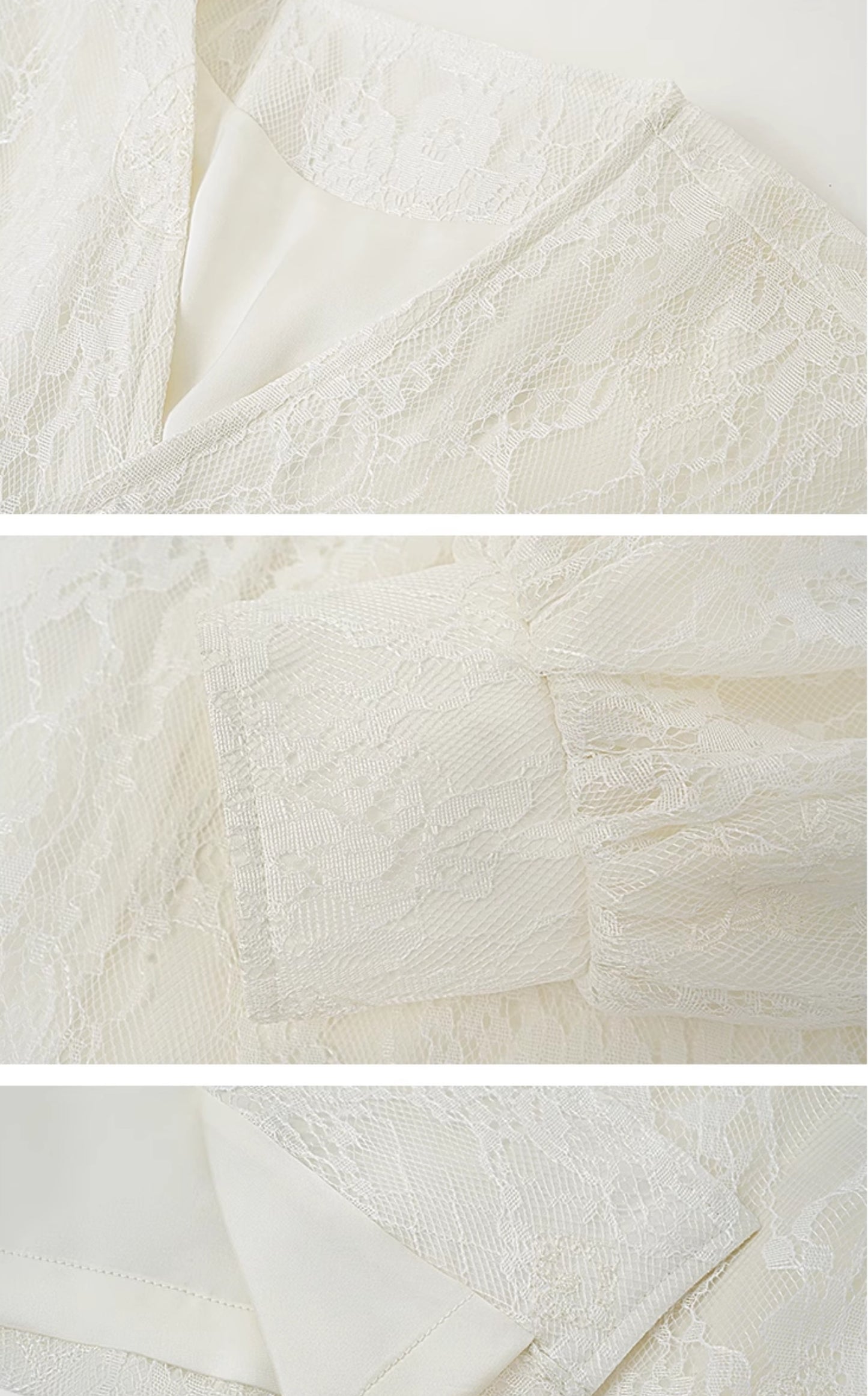 HECO Dolman Sleeve Mesh Lace Embroidery Shirt Top Women - hey.