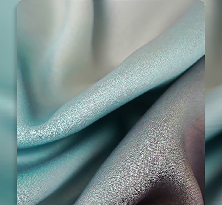 HECO Chinese Blended Temperament Silk Drape Hip Skirt - SOULS .