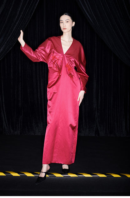 M essential Mackay designer Goldfish Beaded red dress - Rebel.