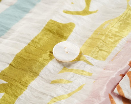 COMME MOI  summer casual color stripe print suit - EVELYN.