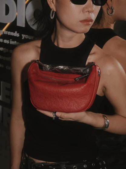 IUBALLET Quantum Gravity Metal Tote Futuristic Crossbody Bag - GUILT.