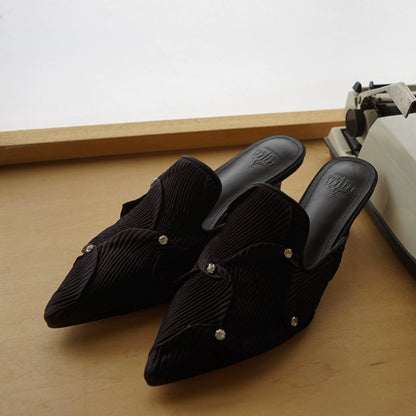 B-FEI Classical comfortable Flat pointed toe women's shoes-SUE.