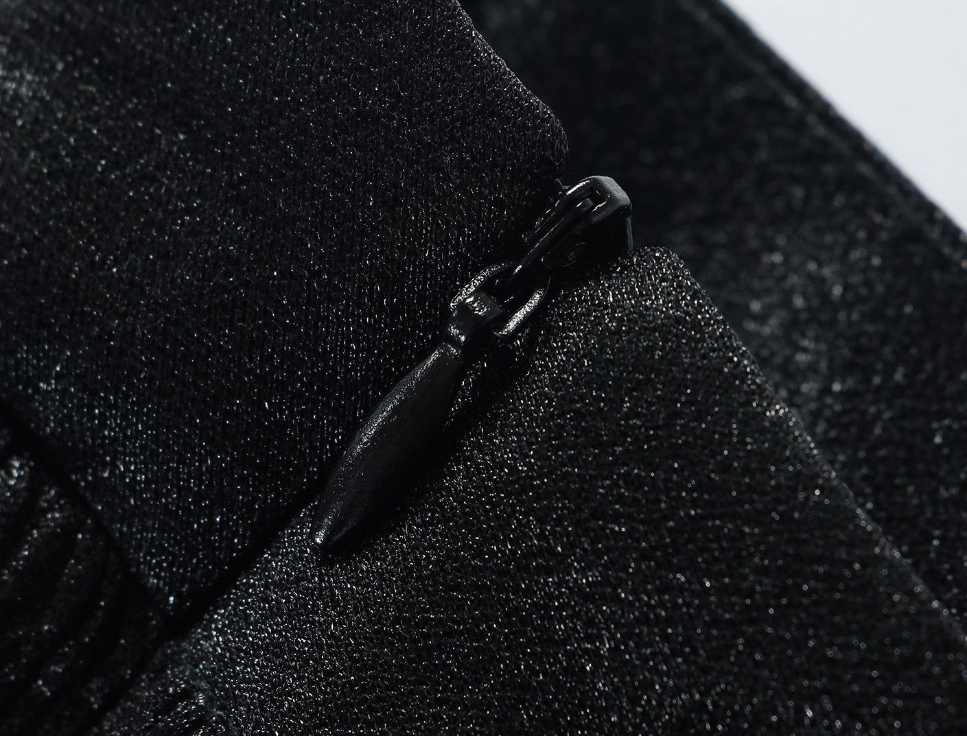 WANGXO |High-Waisted Umbrella Hem Romantic Skirt with Luxe Shimmer-LINA