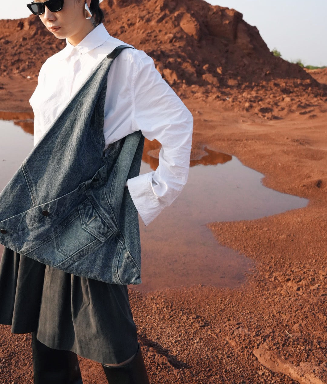 IUBALLET One-Shoulder Hobo Large Bag - GROWN.