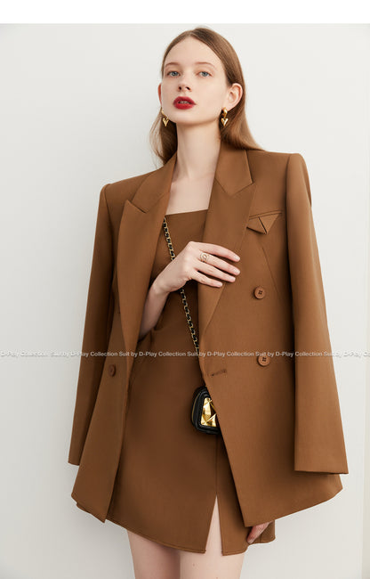 Slip dress + blazer suit set - Bian