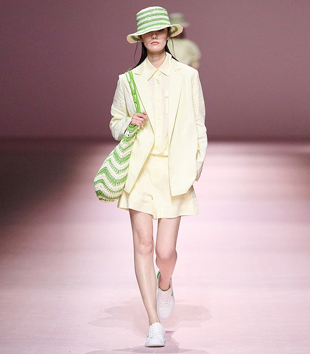 COMME MOI women's high-tech linen shorts and shirts outfit set - ELIJAH.