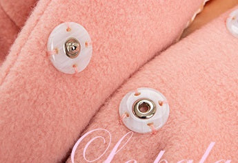 Le Palais  Peach Pie Slim Coat + Skirt Peach Pink Suit-PALM