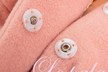 Le Palais  Peach Pie Slim Coat + Skirt Peach Pink Suit-PALM