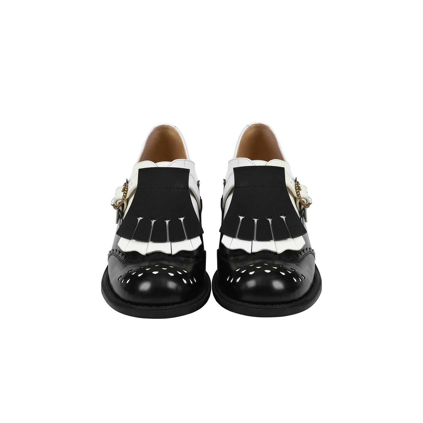 FAME contrasting tassel derby women's shoes - BENJAMIN