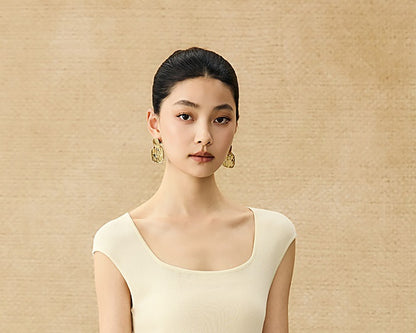 HECO Chinese U-neck Shoulder Top Early Summer Popular Cool Wear - MART.