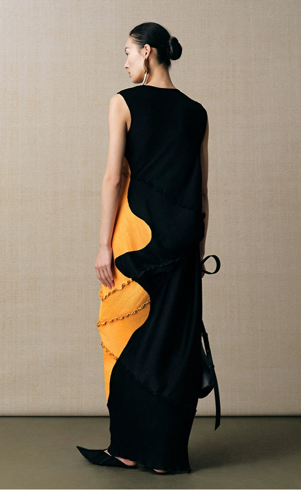 ZHUCHONGYUN irregular sleeveless Chinese dress-ZACK.