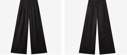 COMME MOI women's light linen wide-leg pant suit set - MESSIAH.