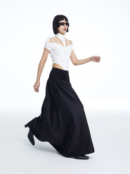 TINY IN cut-out short sleeve one-piece women's summer top -ANDRE