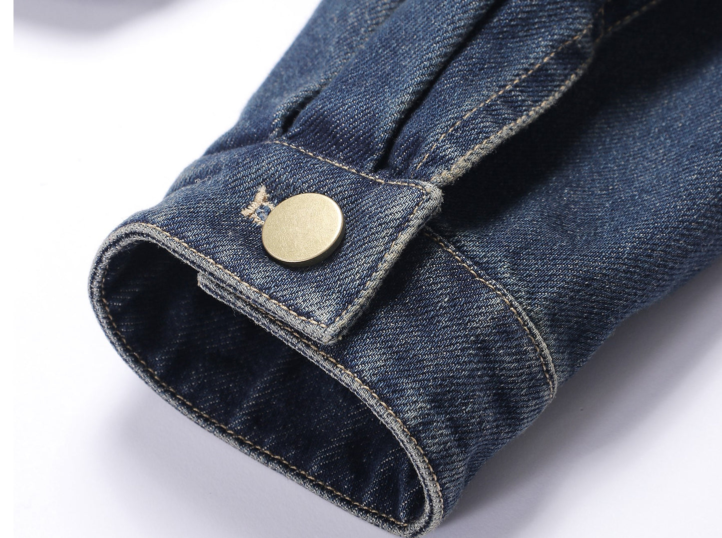 WANGXO | Sophisticated Denim Shirt & Shorts Outfit Set - LUXOR.