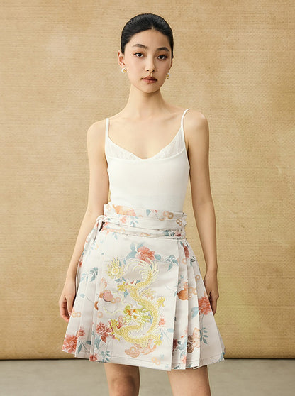 HECO Yarn Dyed Jacquard Short Horse Face Skirt  - RALPH.