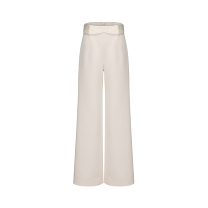 ATELIER MISS LU  Waist Two-Wear Design High-waisted wide-leg pants - CHERUBIM.