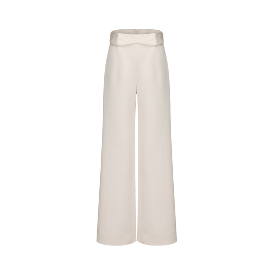 ATELIER MISS LU  Waist Two-Wear Design High-waisted wide-leg pants - CHERUBIM.