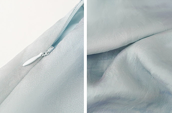 HECO Chinese Atmosphere Summer Drape Elegant Straight Skirt - MUSC.